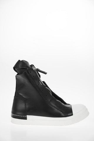 Leather High Sneakers