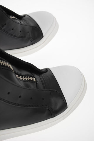 Leather High Sneakers