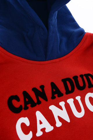 Hooded OVER sweatshirt