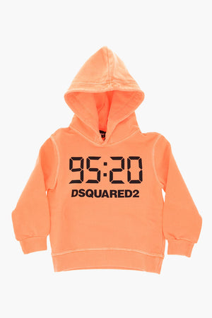 D25 felpa hoodie con stampa