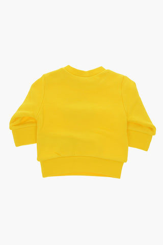 printed crew-neck sweatshirt