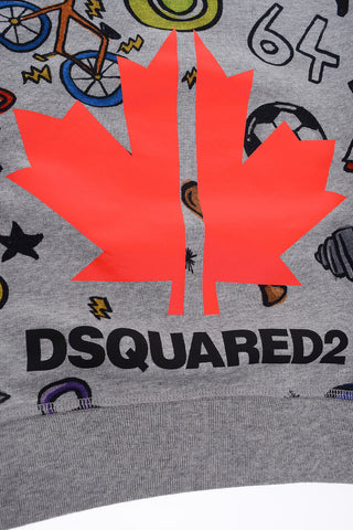 Printed COOL FIT Crew-neck Sweatshirt