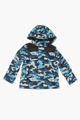 camouflage JUCAM hooded outerwear