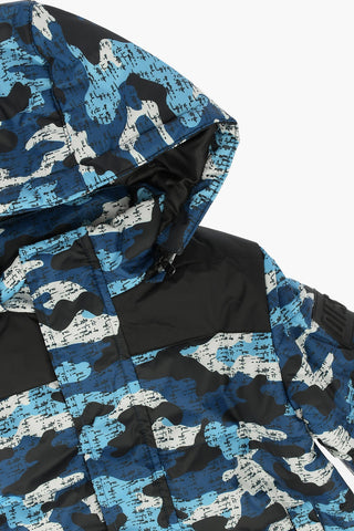 camouflage JUCAM hooded outerwear