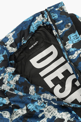 camouflage JUCAM hooded outerwear