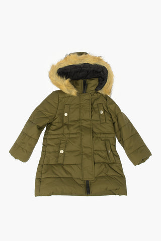 ecoFur JIRK Padded Jacket with Removable Hood