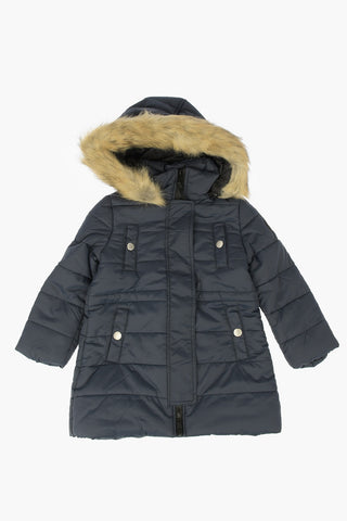 ecoFur JIRK Padded Jacket with Removable Hood