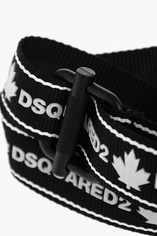 35mm all over logo fabric belt