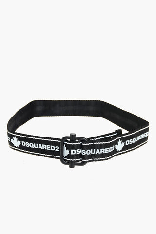 35mm all over logo fabric belt