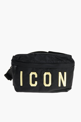 ICON fabric embroidered bum bag