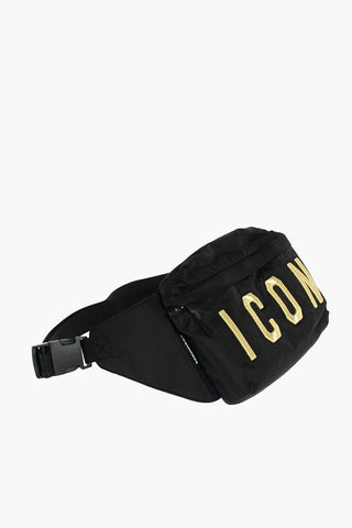 ICON fabric embroidered bum bag