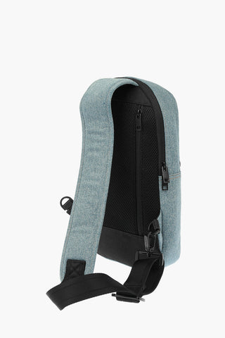 One-shoulder TOLLE F-SUSE MONO ML denim backpack