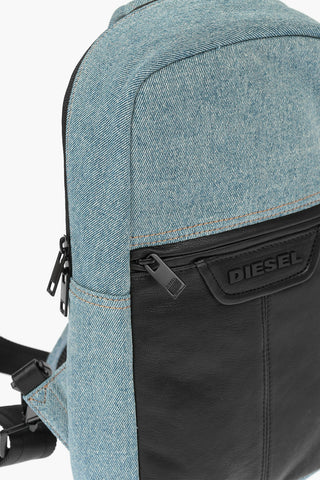 One-shoulder TOLLE F-SUSE MONO ML denim backpack
