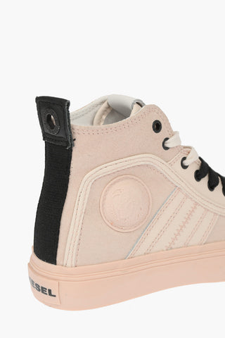 Leather High Sneakers