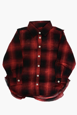 Glittered Checked CSUNNYA Shirt