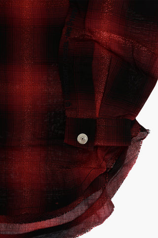 Glittered Checked CSUNNYA Shirt