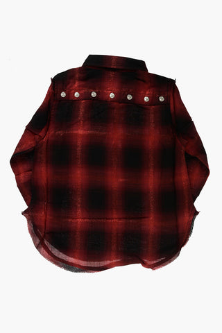 Glittered Checked CSUNNYA Shirt