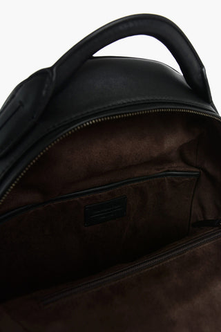 EZ LUXURY Braided Leather Backpack with Zip Closure