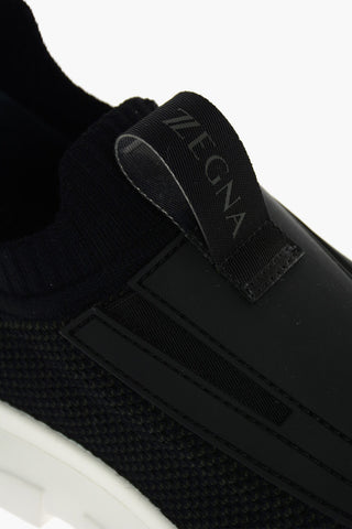 Z ZEGNA Fabbric Slip On Sneakers