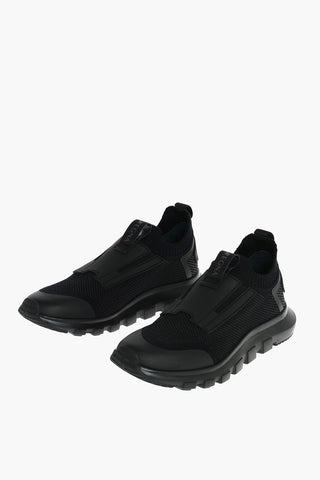 Z ZEGNA Fabbric Slip On Sneakers