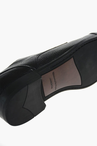 EZ TAILORING Derby in Pelle Martellata