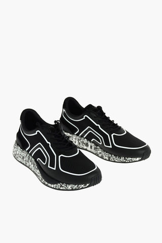 ZZEGNA Sneakers in Tessuto e Pelle