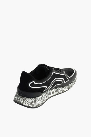 ZZEGNA Sneakers in Tessuto e Pelle