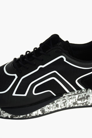 ZZEGNA Sneakers in Tessuto e Pelle
