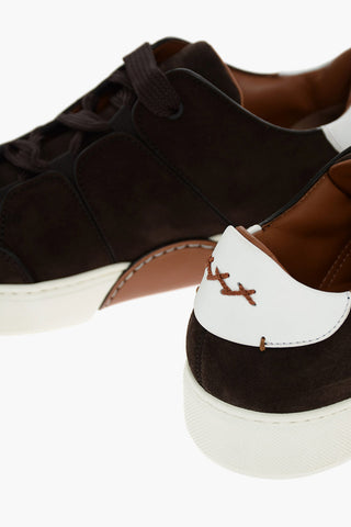 COUTURE XXX Suede Leather Sneakers