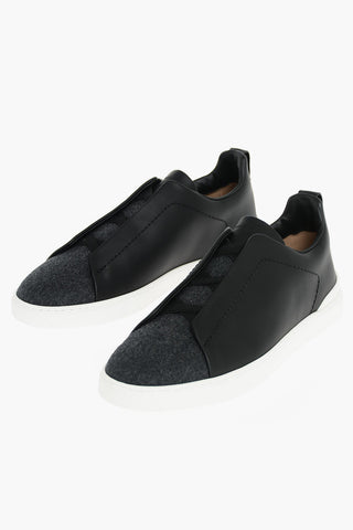 COUTURE XXX Leather Sneakers