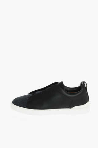 COUTURE XXX Leather Sneakers