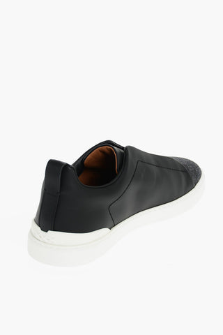 COUTURE XXX Leather Sneakers