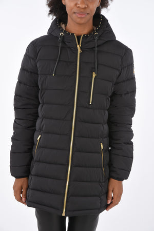 full zip hooded puffer