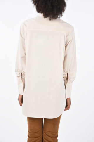 Camicia CRIMPED in Popeline