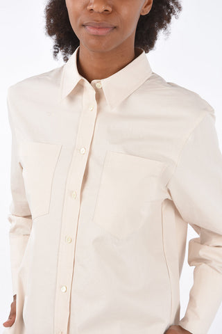 Camicia CRIMPED in Popeline