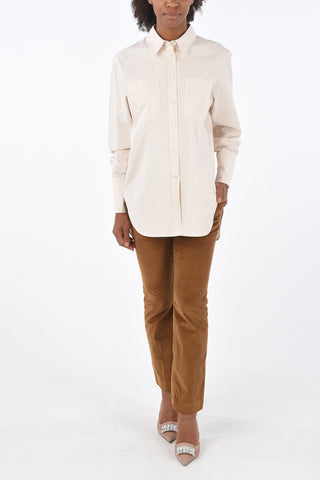 Camicia CRIMPED in Popeline