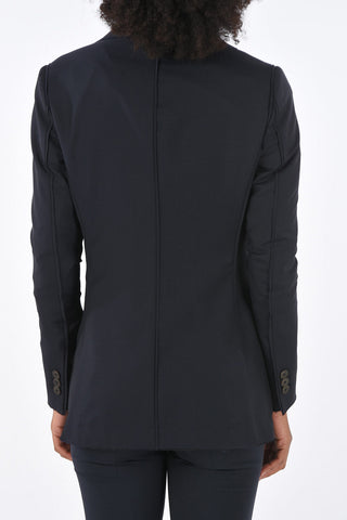 center vent notch lapel double-breasted  NANCY blazer