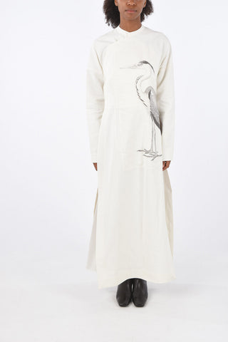 Printed LILIAN LAW Linen Dress
