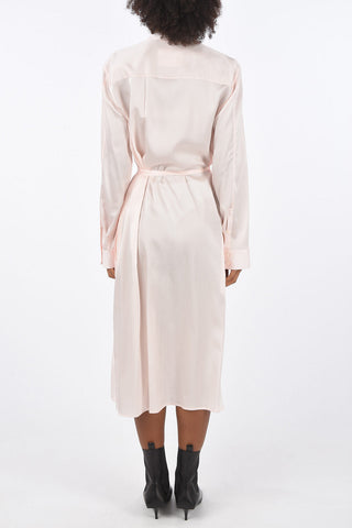 Vestito Chemisier PYJAMAS SHIRT DRESS con Nappine Decorative