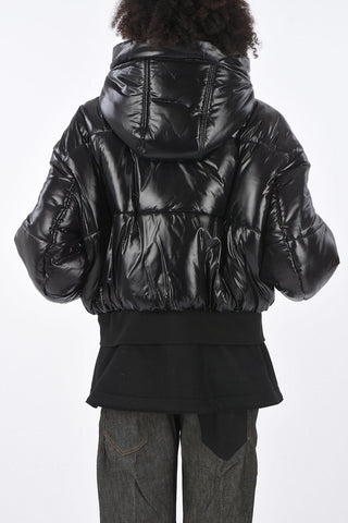 Hooded HYBRID Oversized Padded Jacket
