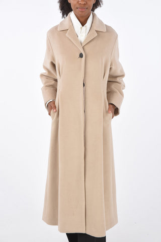 balmacaan BOX PLEATED  coat