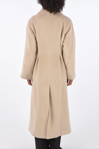 balmacaan BOX PLEATED  coat