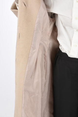balmacaan BOX PLEATED  coat