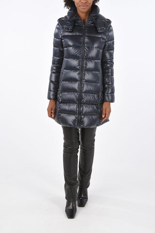 Zipped Pocket Long-Line Down Jacket