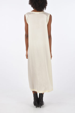 Raw Hem Slip Dress