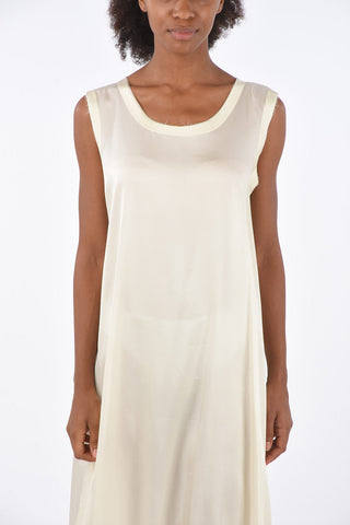 Raw Hem Slip Dress