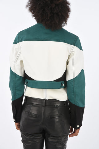 Denim Worker Cropped Jacket