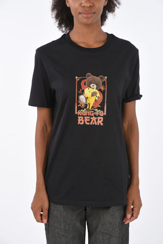 T-Shirt KUNG FU BEAR Masculine Fit Stampata