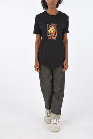 T-Shirt KUNG FU BEAR Masculine Fit Stampata