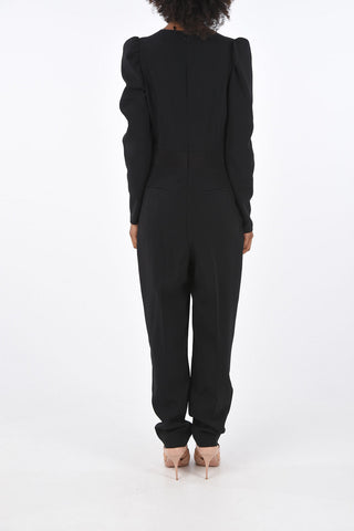 4 Pocket Oversized Double-Pleated Jumpsuit